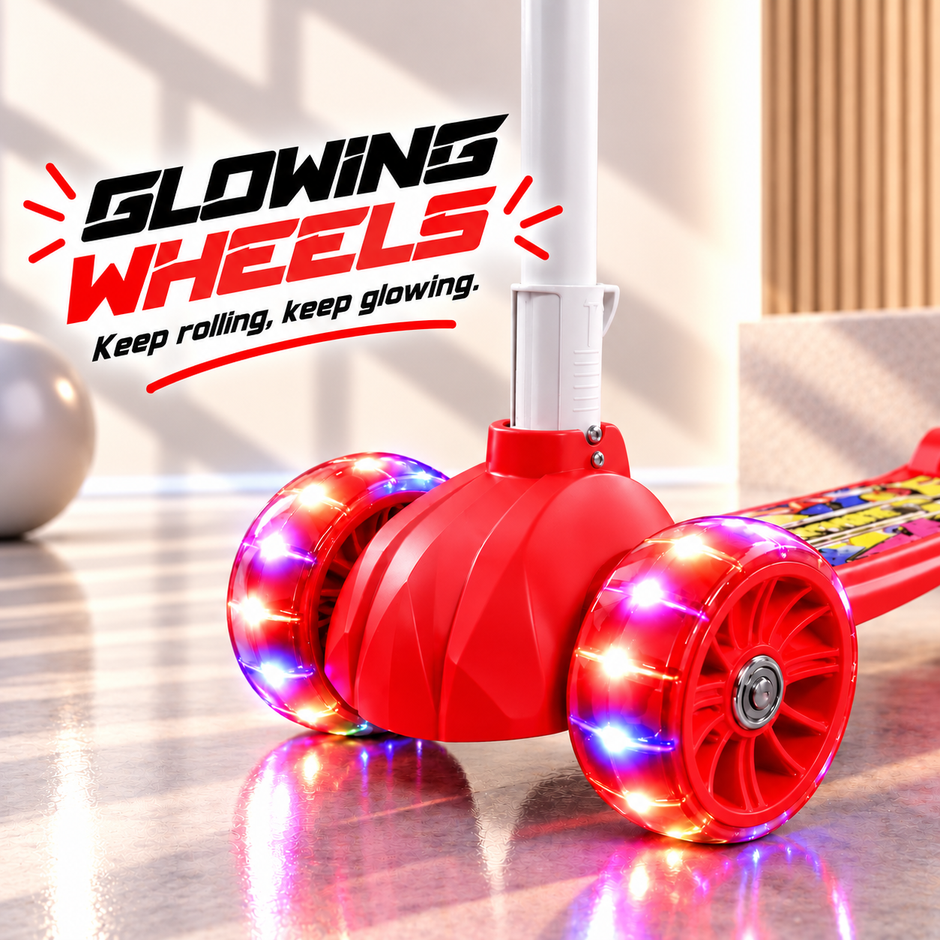 ZOOMER 3 WHEEL - ( CANDY RED EDITION )