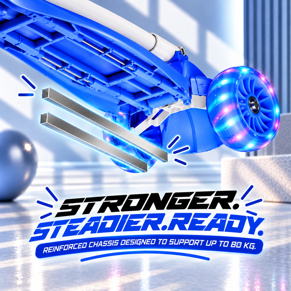 ZOOMER 3 WHEEL - ( ELECTRIC BLUE EDITION )