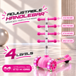 ZOOMER 3-WHEEL – PINK RUSH
