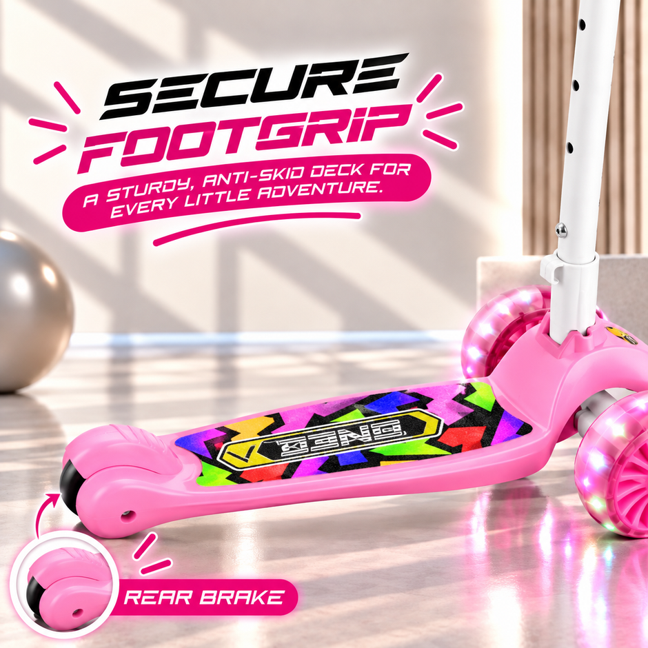 ZOOMER 3-WHEEL – PINK RUSH