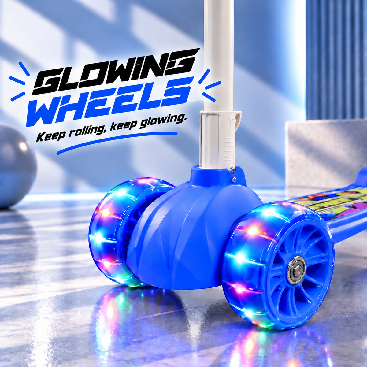 ZOOMER 3 WHEEL - ( ELECTRIC BLUE EDITION )