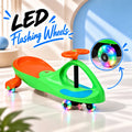 Tygatec Ride On Swing Car for Kids - Orange & Green
