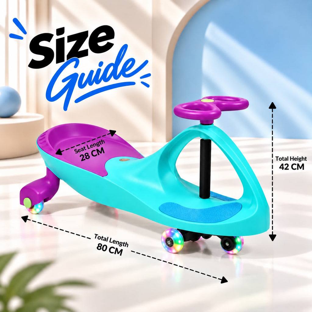 Tygatec Ride On Swing Car for Kids