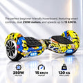 Hover Go Balancing Hoverboard App connectivity - Yellow Blue Black Dipper