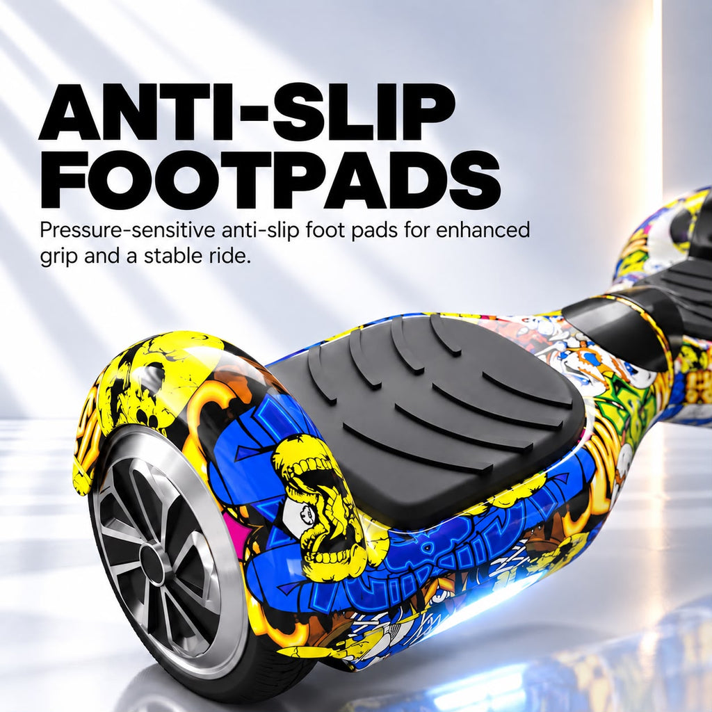 Hover Go Balancing Hoverboard App connectivity - Yellow Blue Black Dipper