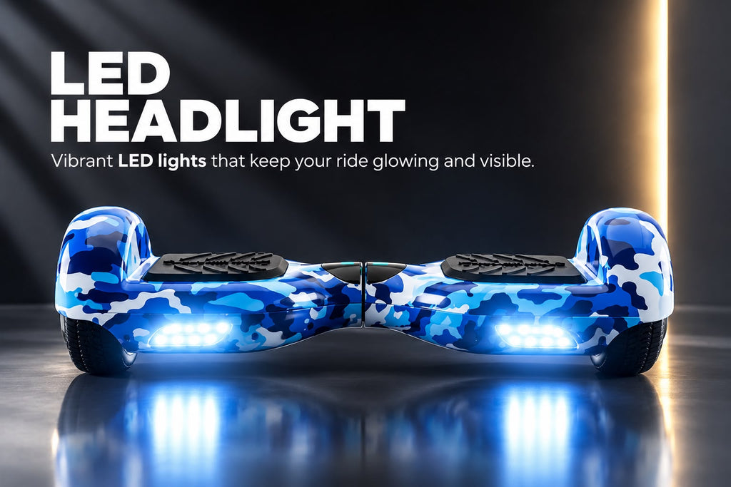 HOVERGO Auto Balancing Hoverboard App connectivity - Blue